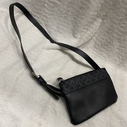 Calvin Klein Black Synthetic Material Fanny Pack/ Belt Bag 