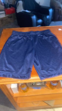 Dark blue basketball shorts