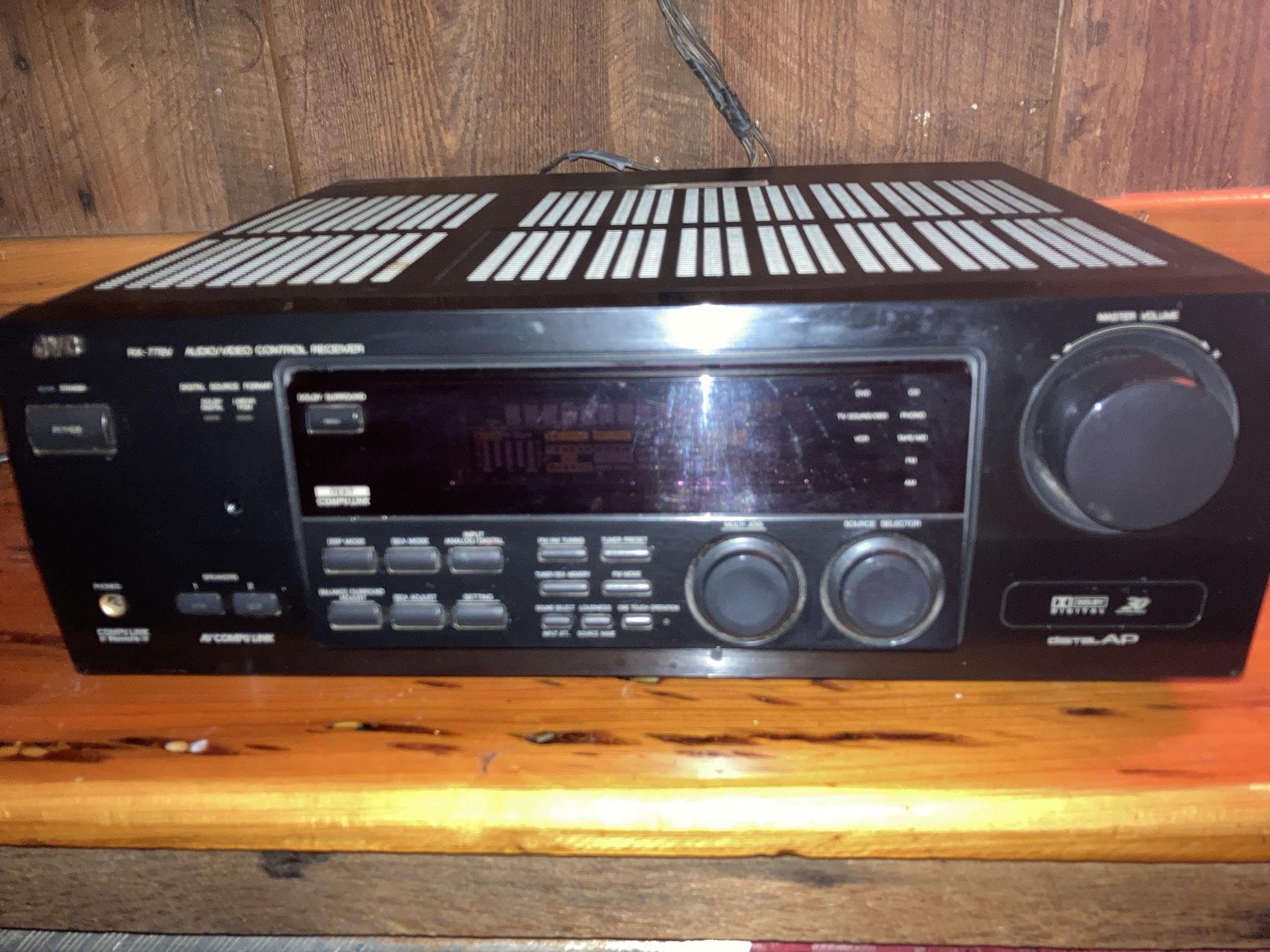 JVC RX-778V Audio/Video Control Receiver