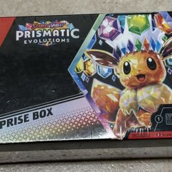 2025 Pokemon Scarlet & Violet Prismatic Evolutions Surprise Box