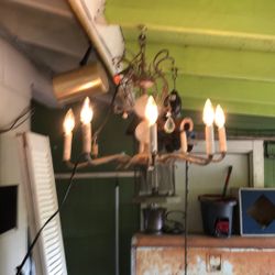Antique Brass chandelier