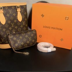 Louis Vuitton Bucket Bag Set | Brand New Spring Deal