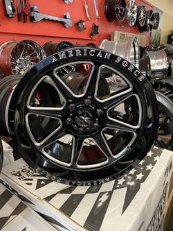Black American Forces 6x5.5 20x10 In Stock Best Deal🔥🔥🔥🔥!!