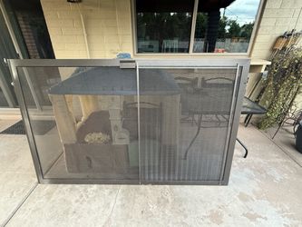 Sliding door screen