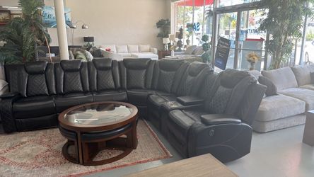Seccionales Reclinables Manuales o electric Disponibles ///)() Sectionals recliner in Stock