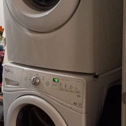 Whirl Pool Duet Stacked Washer & Dryer 