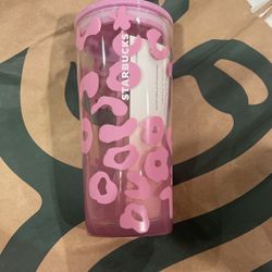Starbucks Cheetah Tumbler