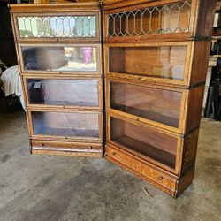 Globe Wernicke Antique Lawyer Barrister  Bookcases