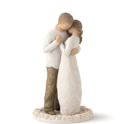 willow tree promise cake topper