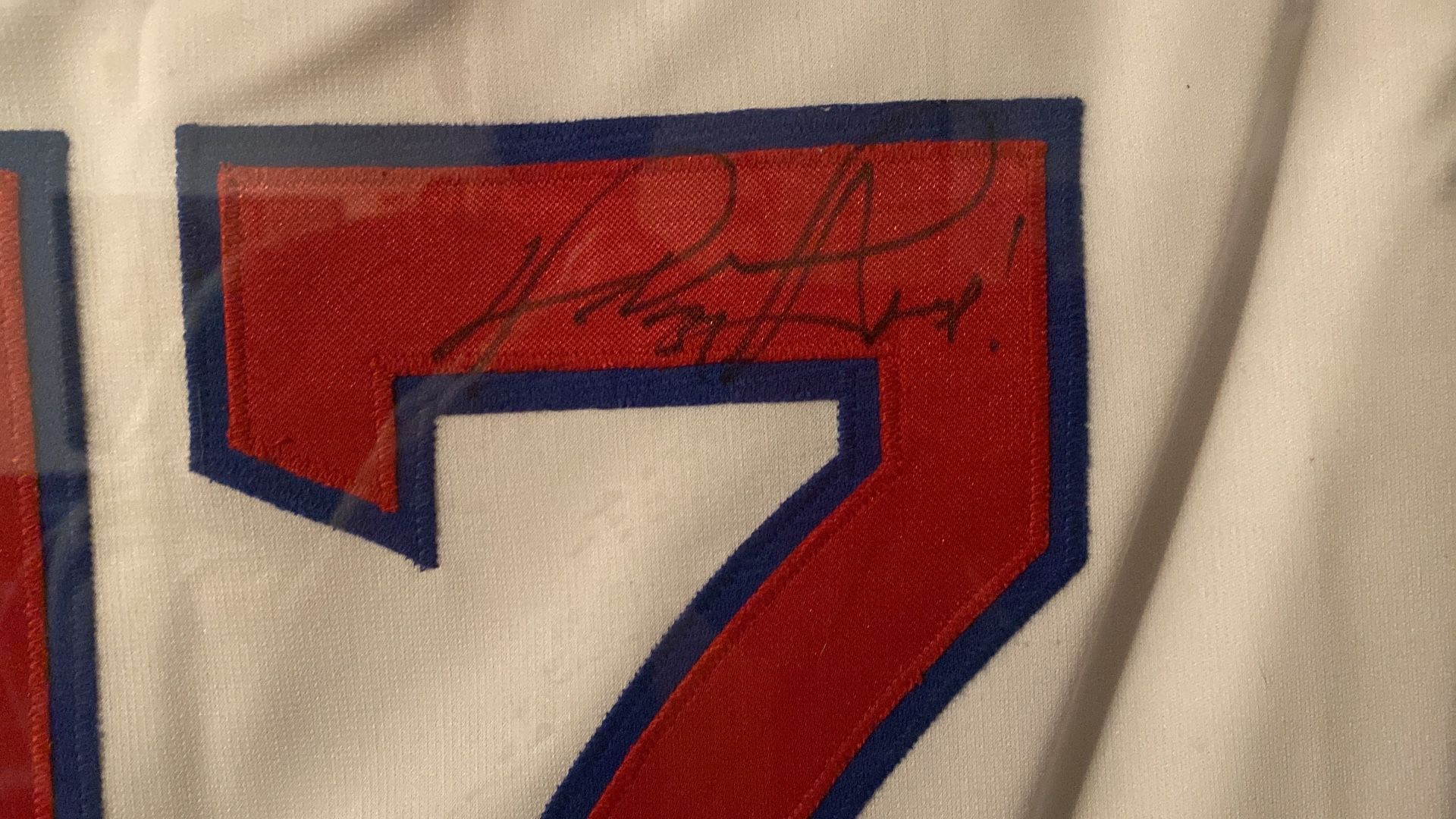 Autographed Custom, David Ortiz, Red Sox Jersey