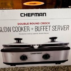 Chefman Slow Cooker & Buffet Server 