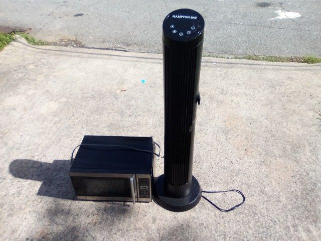 Microwave+Fan+Queen Size Air Mattress
