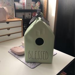 BLESSED RAE DUNN Bird House.