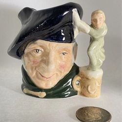 Vintage Royal Doulton, Toby Jug , character Mug “TAM O'SHANTER", 3"  1972