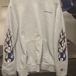 Grey chrome hearts hoodie -Men’s medium
