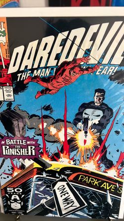Daredevil vs Punisher Marvel Comic Book