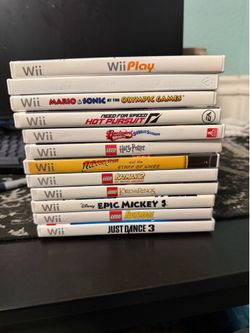 Wii Game Lot