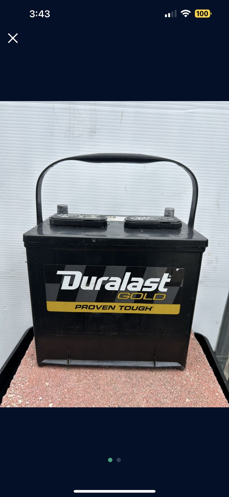 Car Battery Size 35 $85 With Your Old Battery