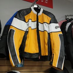 Motorcycle  jacket says 48 high quality real leather