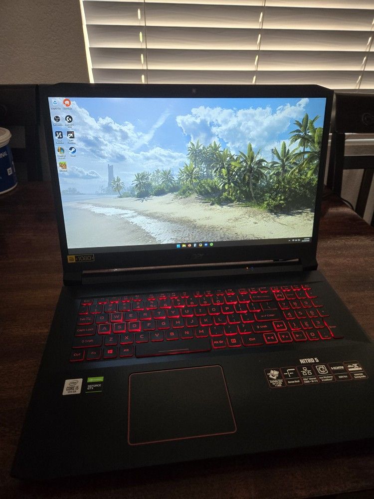 Acer Nitro 5 - GTX 1650 Ti gaming laptop