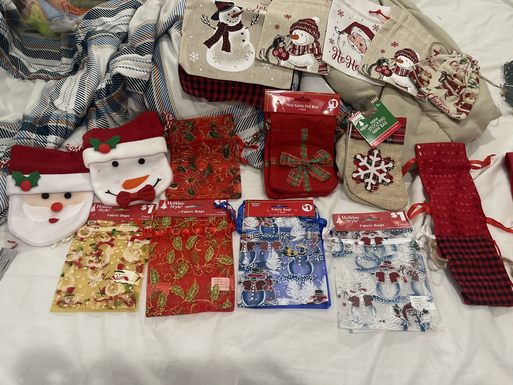 Christmas Fabric Bag