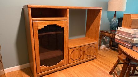 Vintage Wooden Media Center