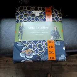 XXL Vera Bradley Pajamas Set New