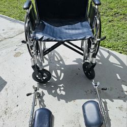 Leather Wheelchair