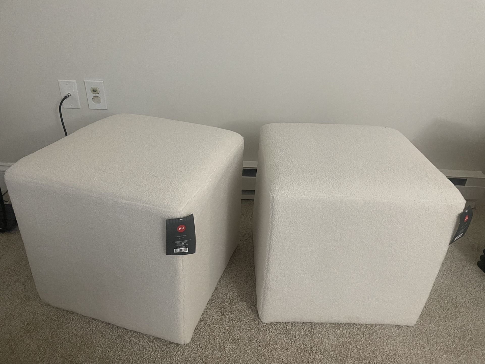 New Lynwood Cube Threshold Ottoman