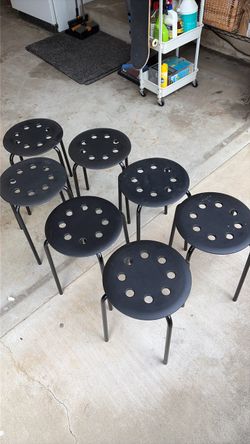 IKEA STOOLS - 7 total
