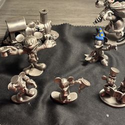 Small Hudson Pewter Disney Figurines