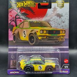 Hot Wheels Car Culture Japan Historics 4 Mazda RX-3 Vehicle Toy Mini Car