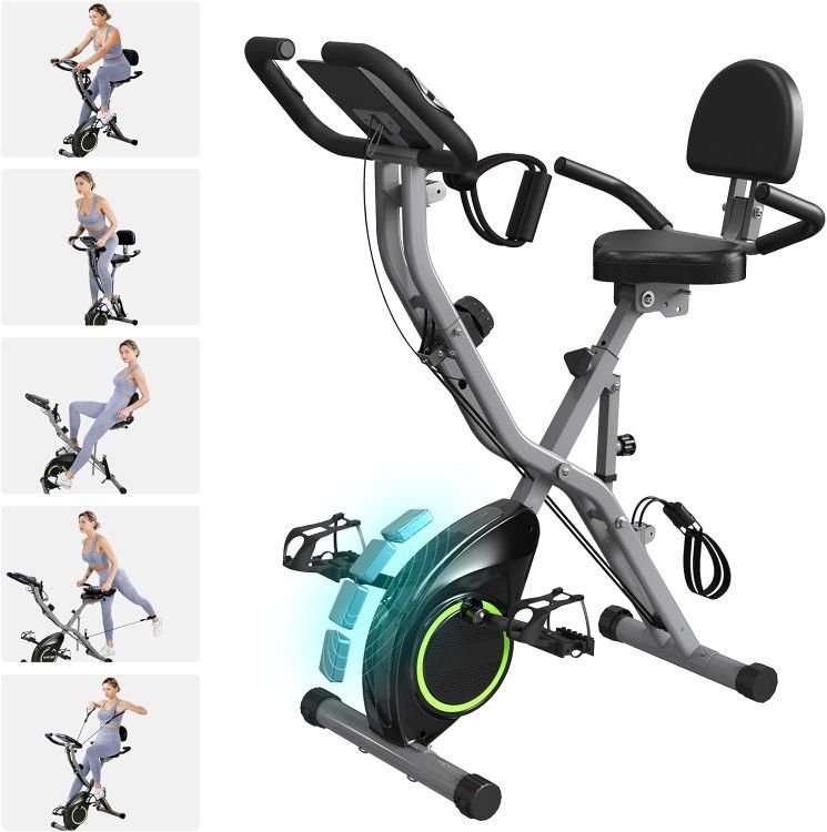 Foldable Stationary Exercise Bike