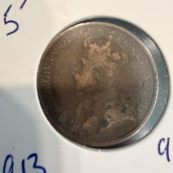 1913 Canadian Large Cent — King George V