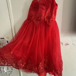 Flower Girl Dress Size 8