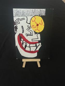 One-of-One Black Canvas Art Piece