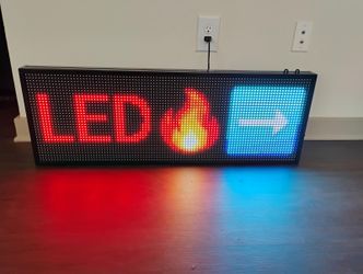 Led sing ( outdoor )