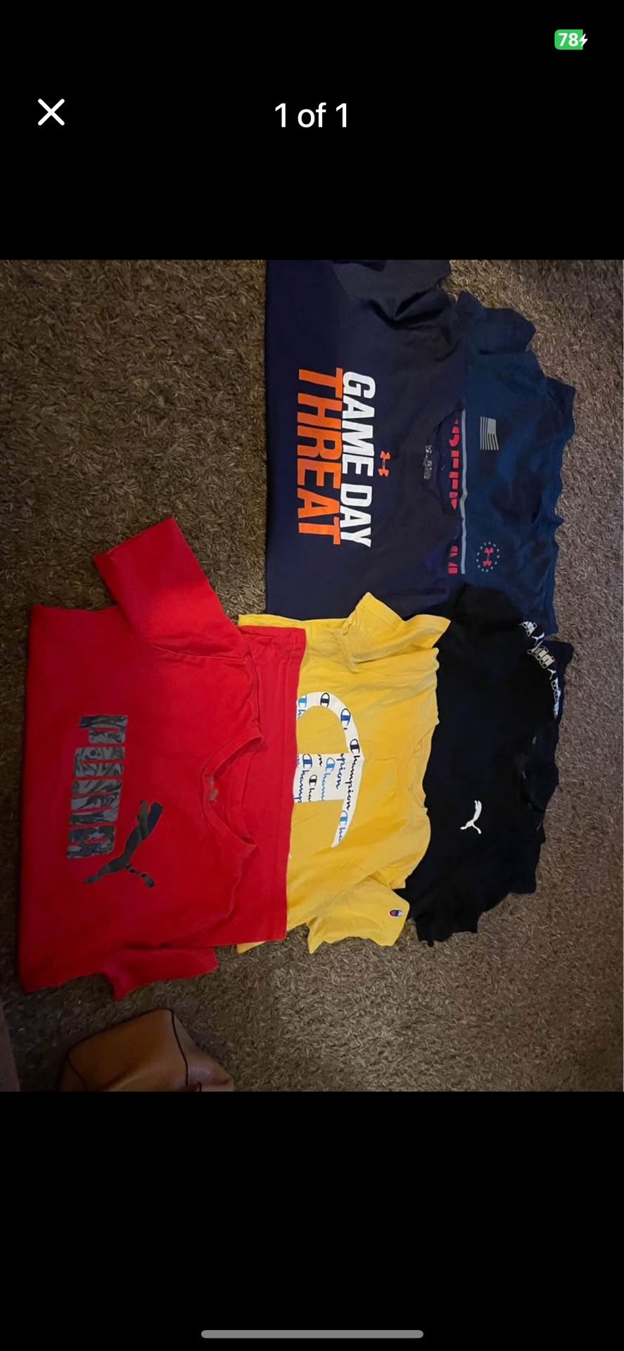 Boys Size 12/14 Shirts