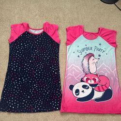 Girls Clothes Pajamas Nightgowns 10/12