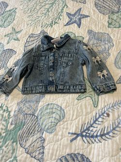 Little Lass baby Jean Jacket