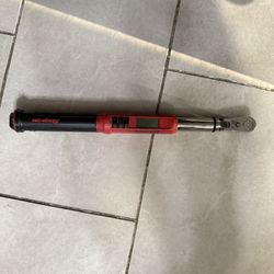 3/8 Red Snap-on Torque Wrench 