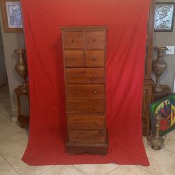 Tall Boy Cabinet. Antique