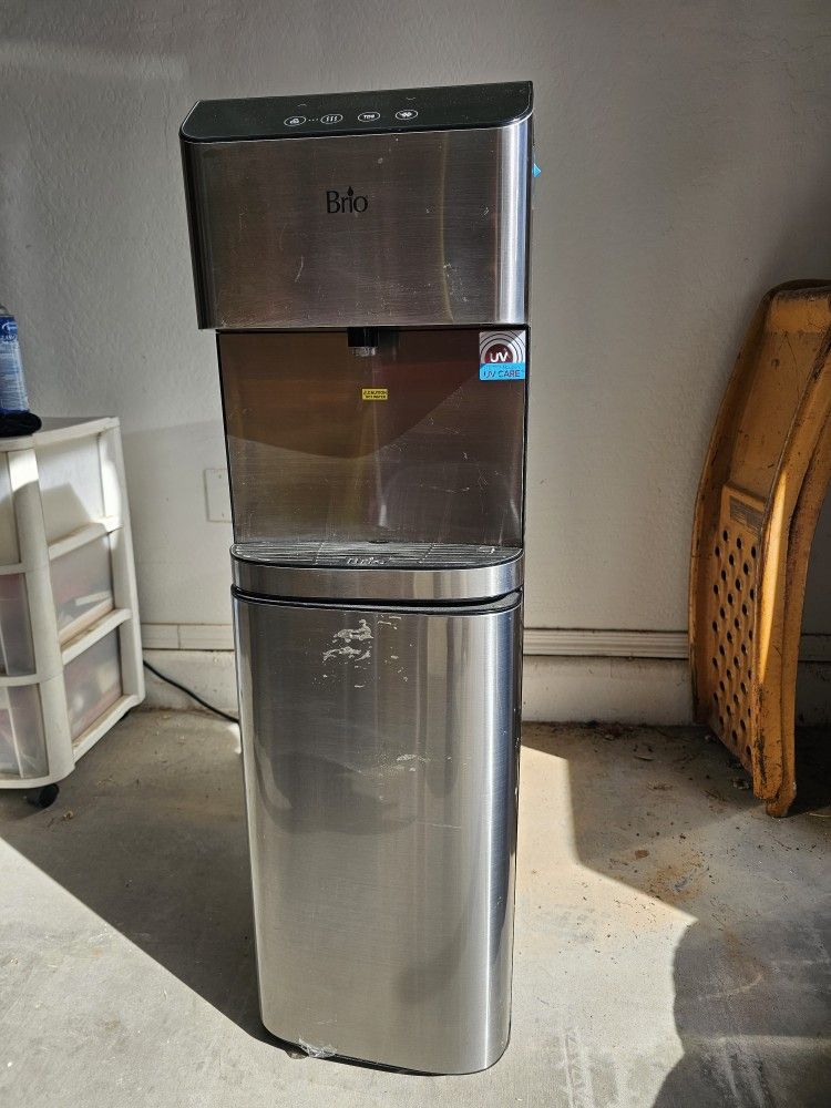 Brio Reverse Osmosis Water Dispenser – Hot & Cold Stainless Steel