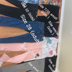Kids And Adults Pants Bundle!!