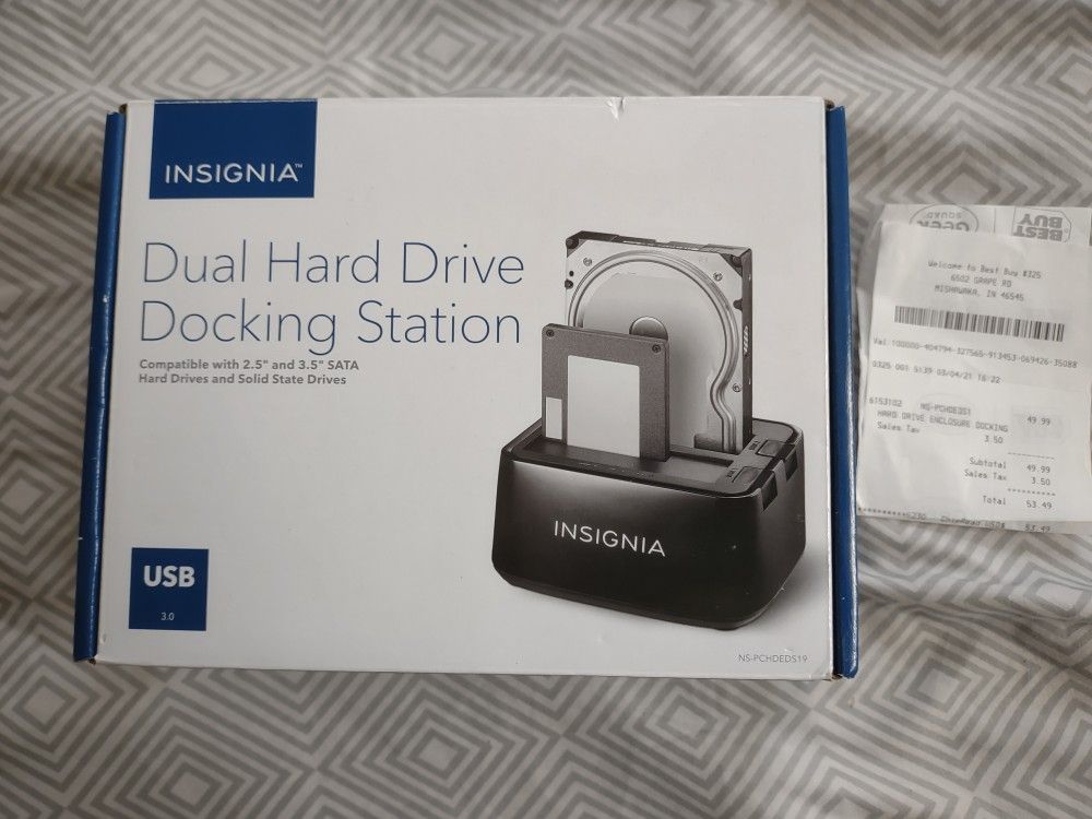 Dual Hard Drive Docking Station