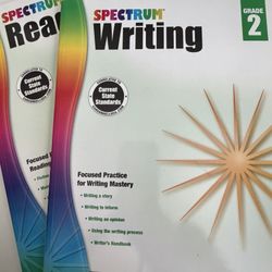 Unused Spectrum Writing And Reading Workbook Grade 2