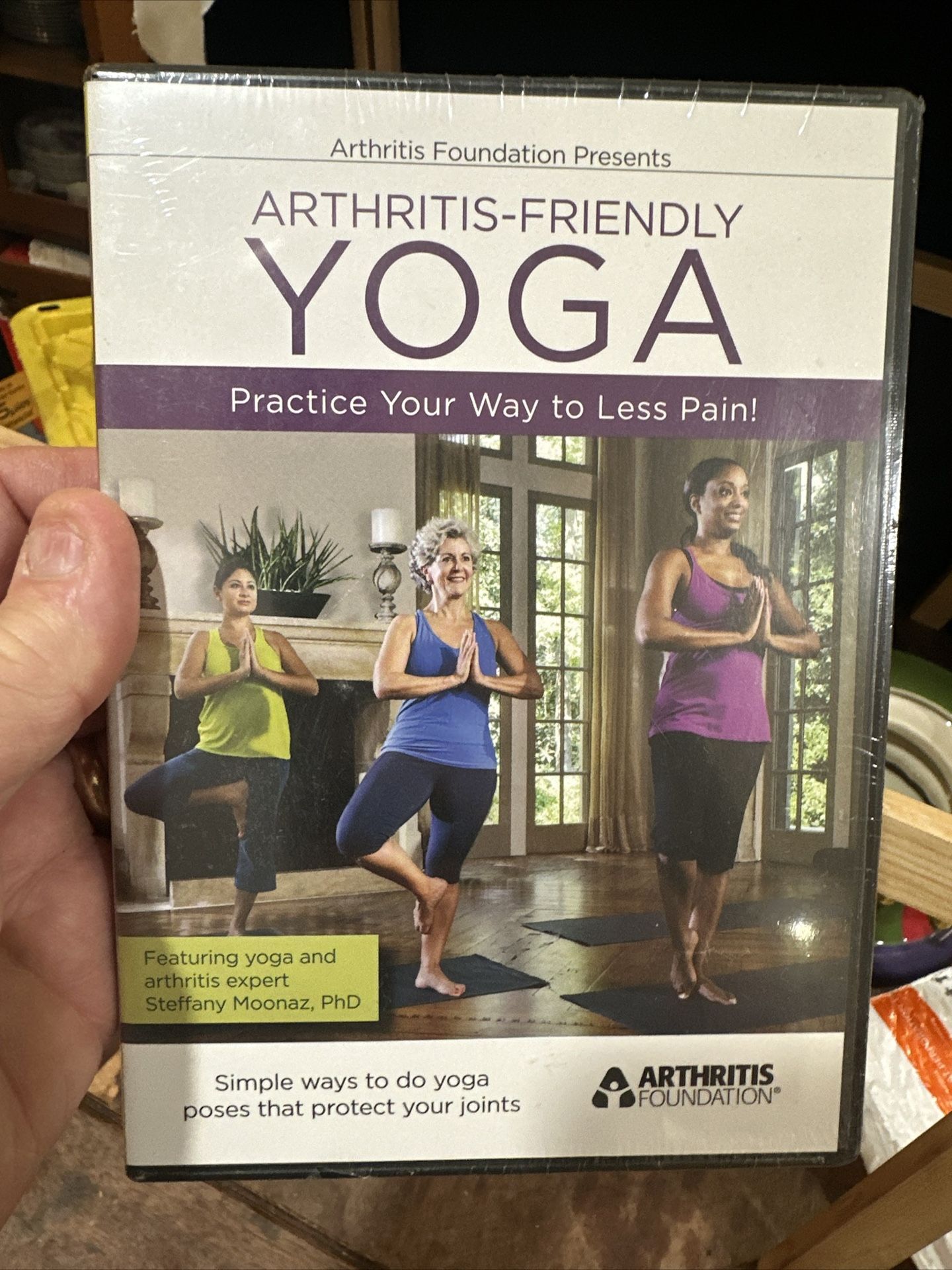 NEW Sealed Arthritis-Friendly Yoga DVD