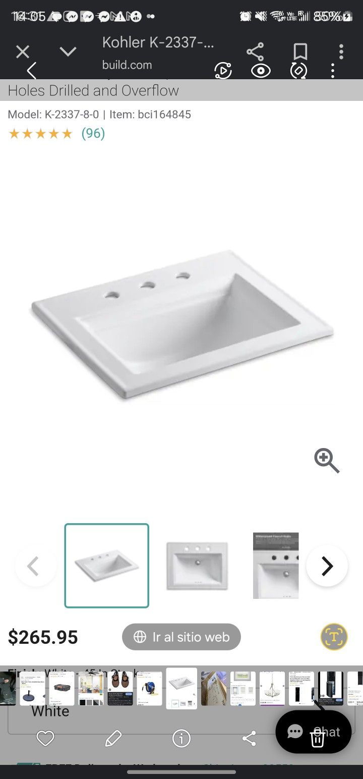 Exclusive Sink $250 dlls Exclusivo Lavabo