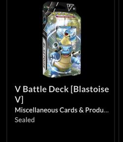 V Battle Deck [Blastoise V] Miscellaneous Cards & Produ... Sealed