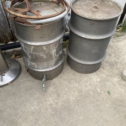 Stainless steel 15gal water containers